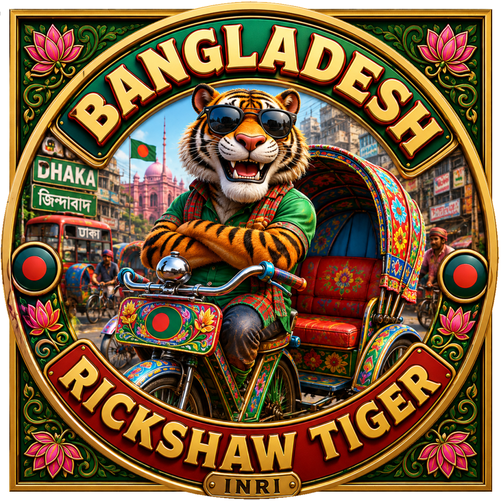 Bangladesh Rickshaw Tiger