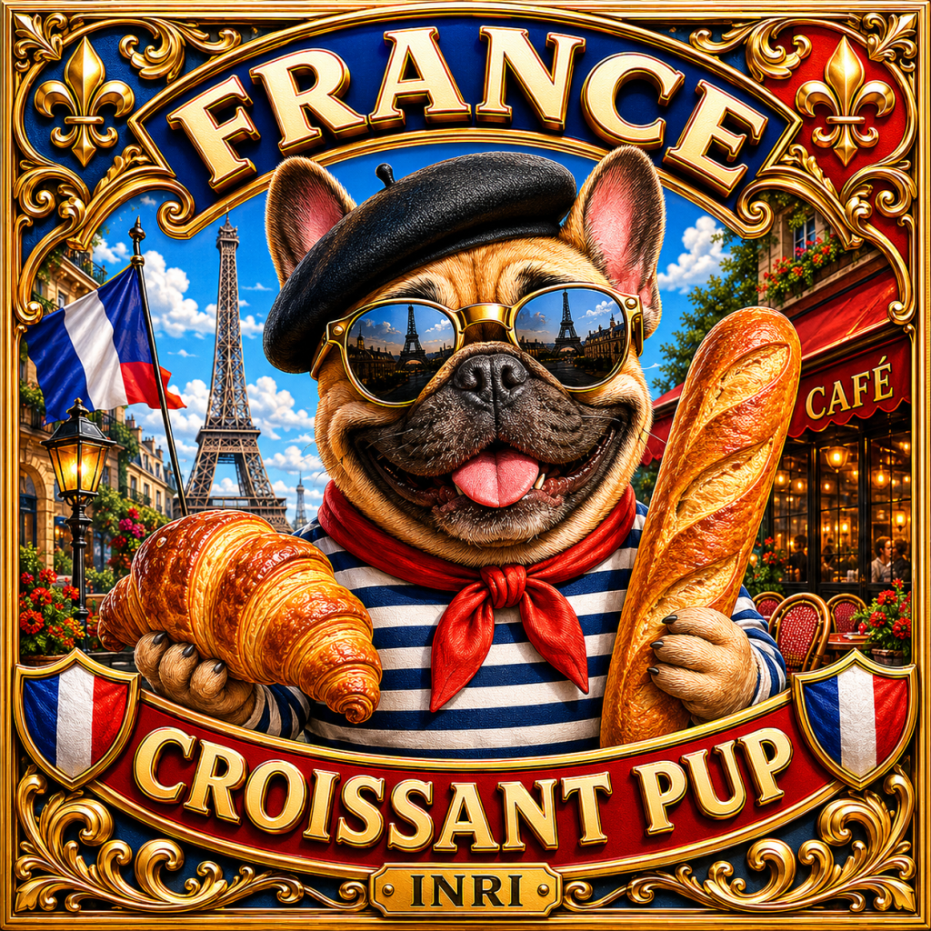France Croissant Pup