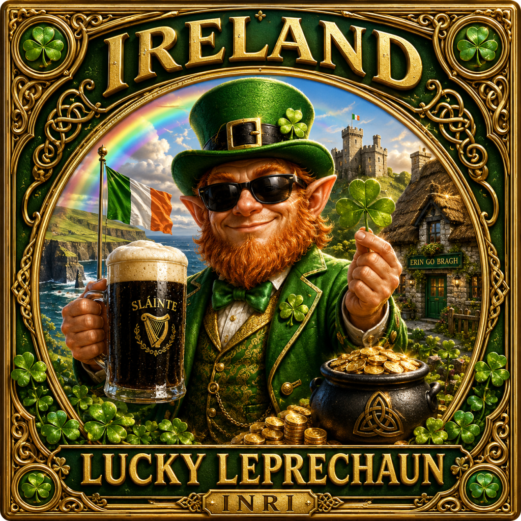 Ireland Lucky Leprechaun